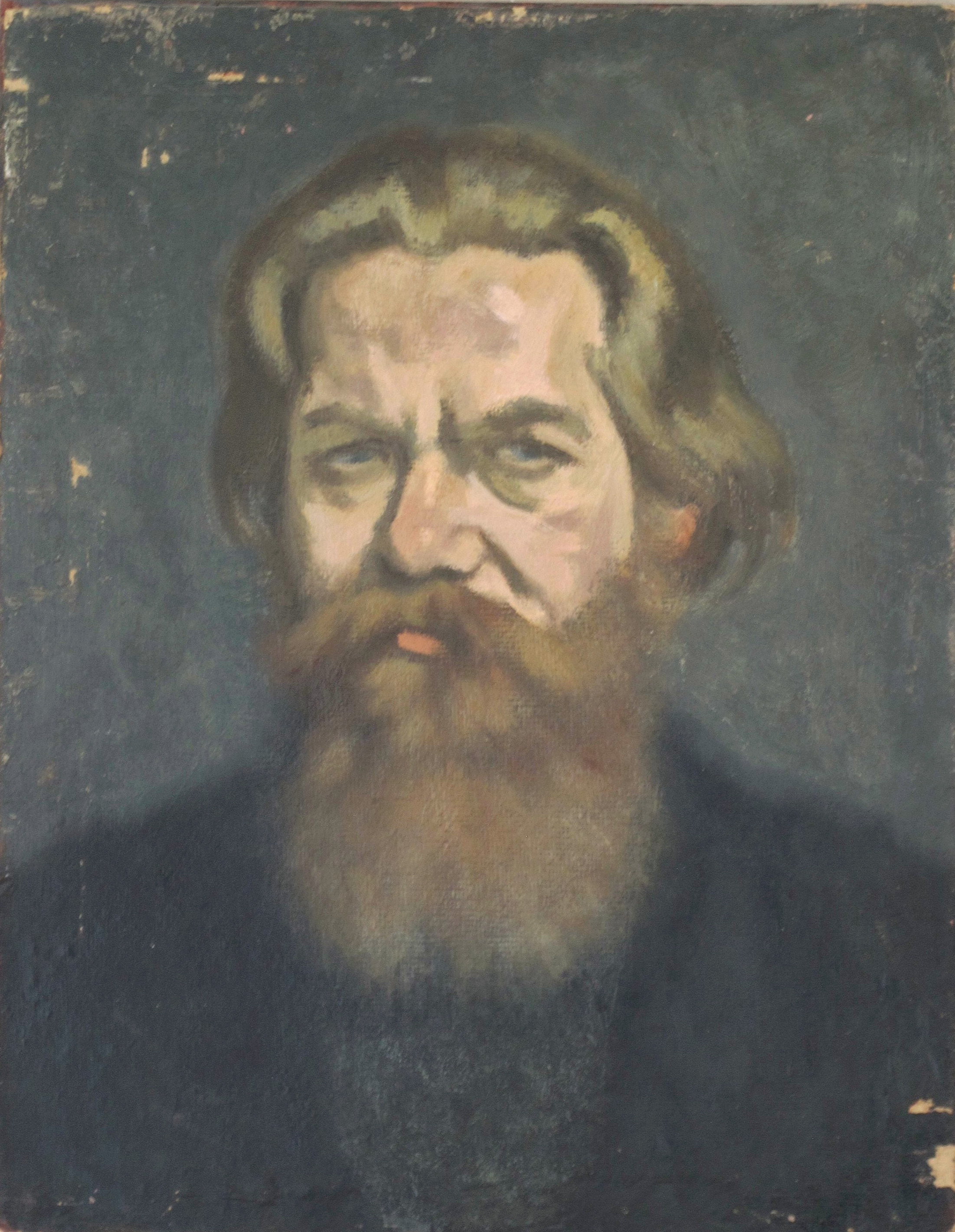 portrait of a bearded man